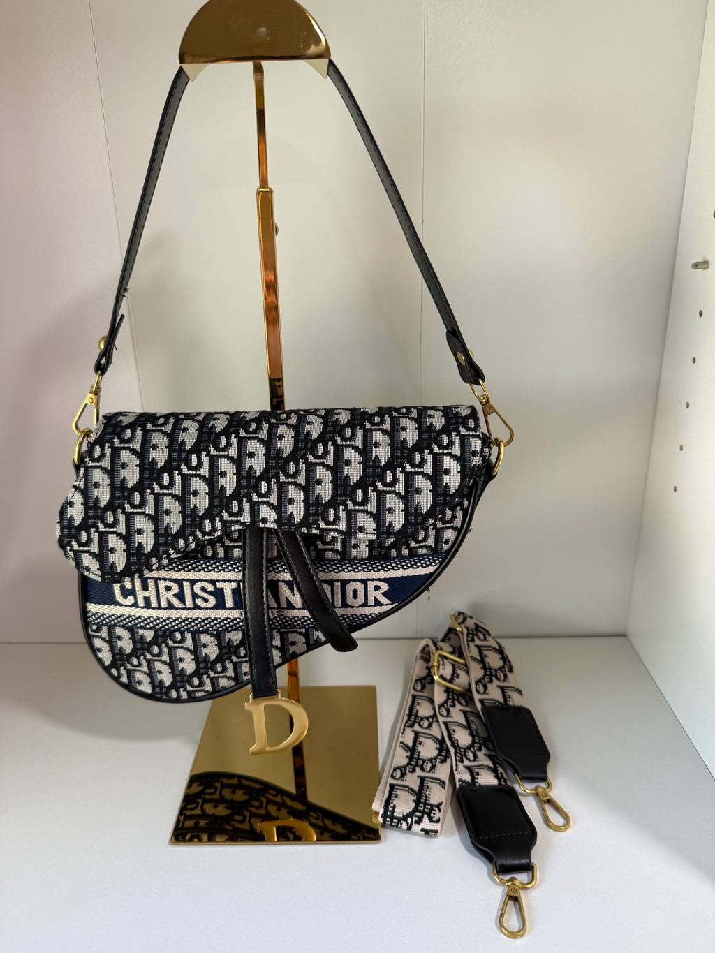Dior Saddle azul
