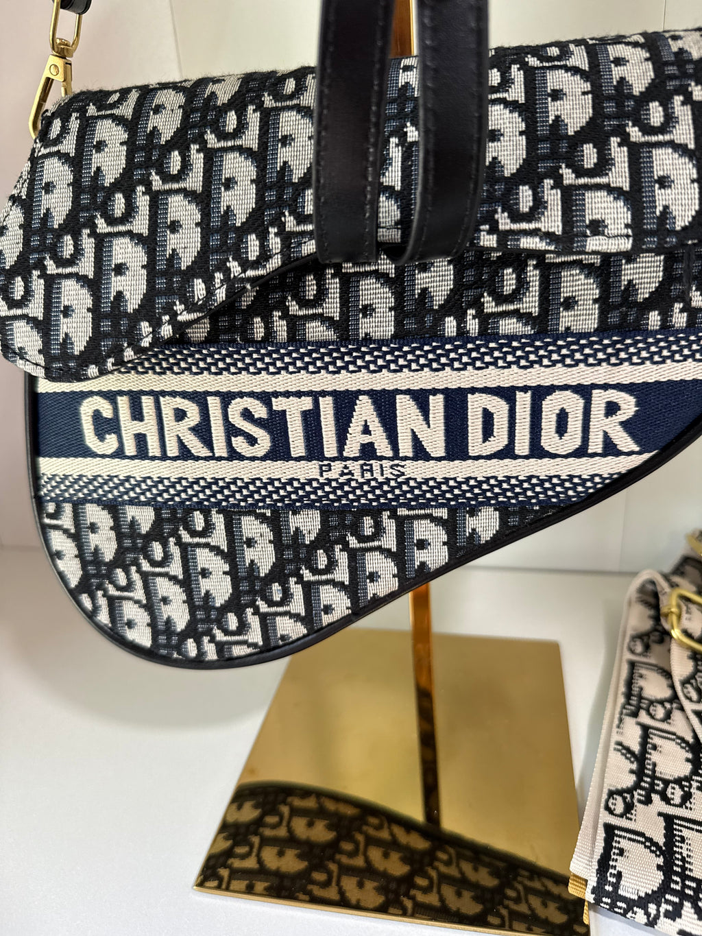 Dior Saddle azul
